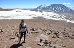 Muita neve no Cerro Toco, na região de San Pedro de Atacama, no Chile